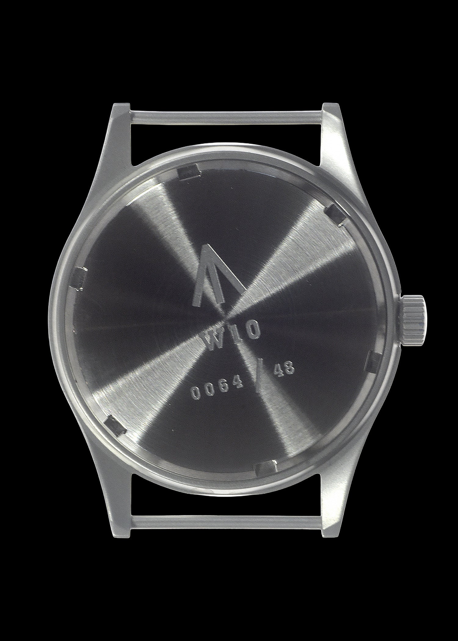 W10 1960s Pattern Handwound Military Watch with Plexiglass Crystal and Handwound Mechanical Movement