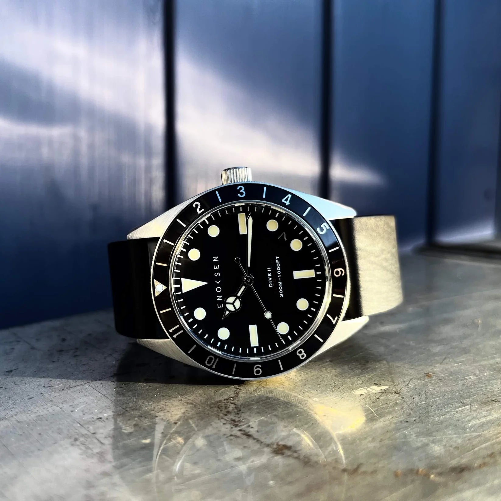 Enoksen Automatic Dive Watch - Black Dial Edition ◇ 39mm
