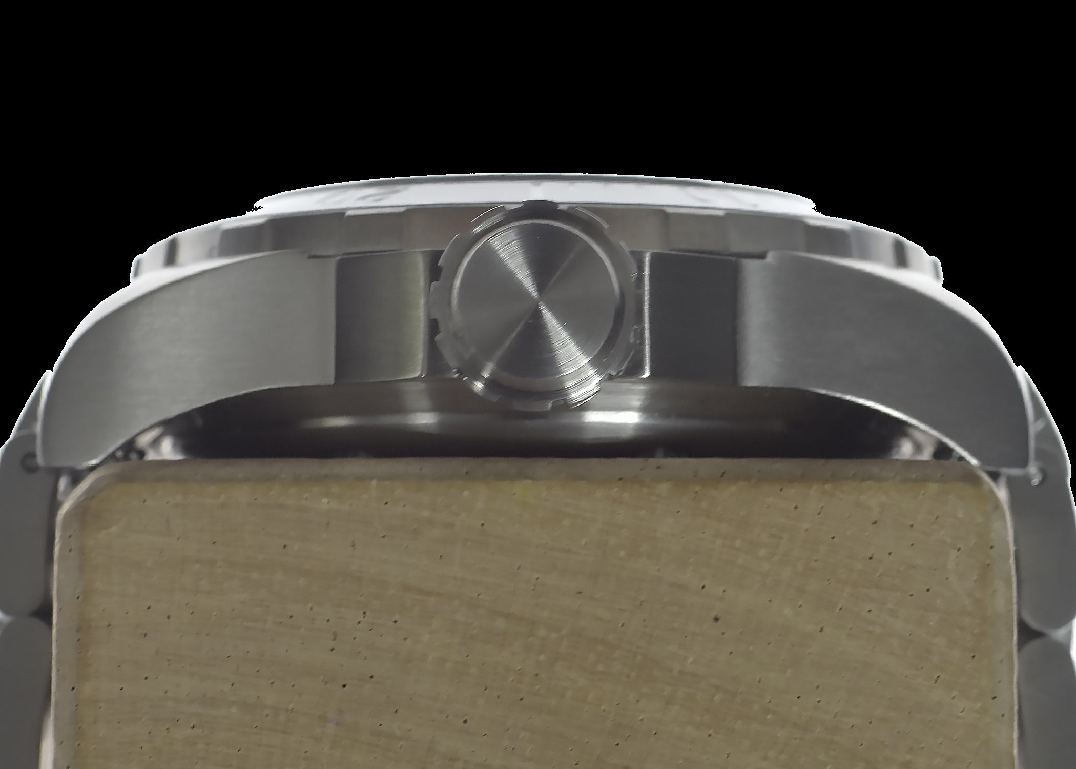 MWC 100ATM / 3,280ft / 1000m Water Resistant Diver's Watch Stainless Steel Case with Helium Valve and Matching Bracelet 100% Swiss Made with Sellita SW200 26-Jewel Automatic Movement