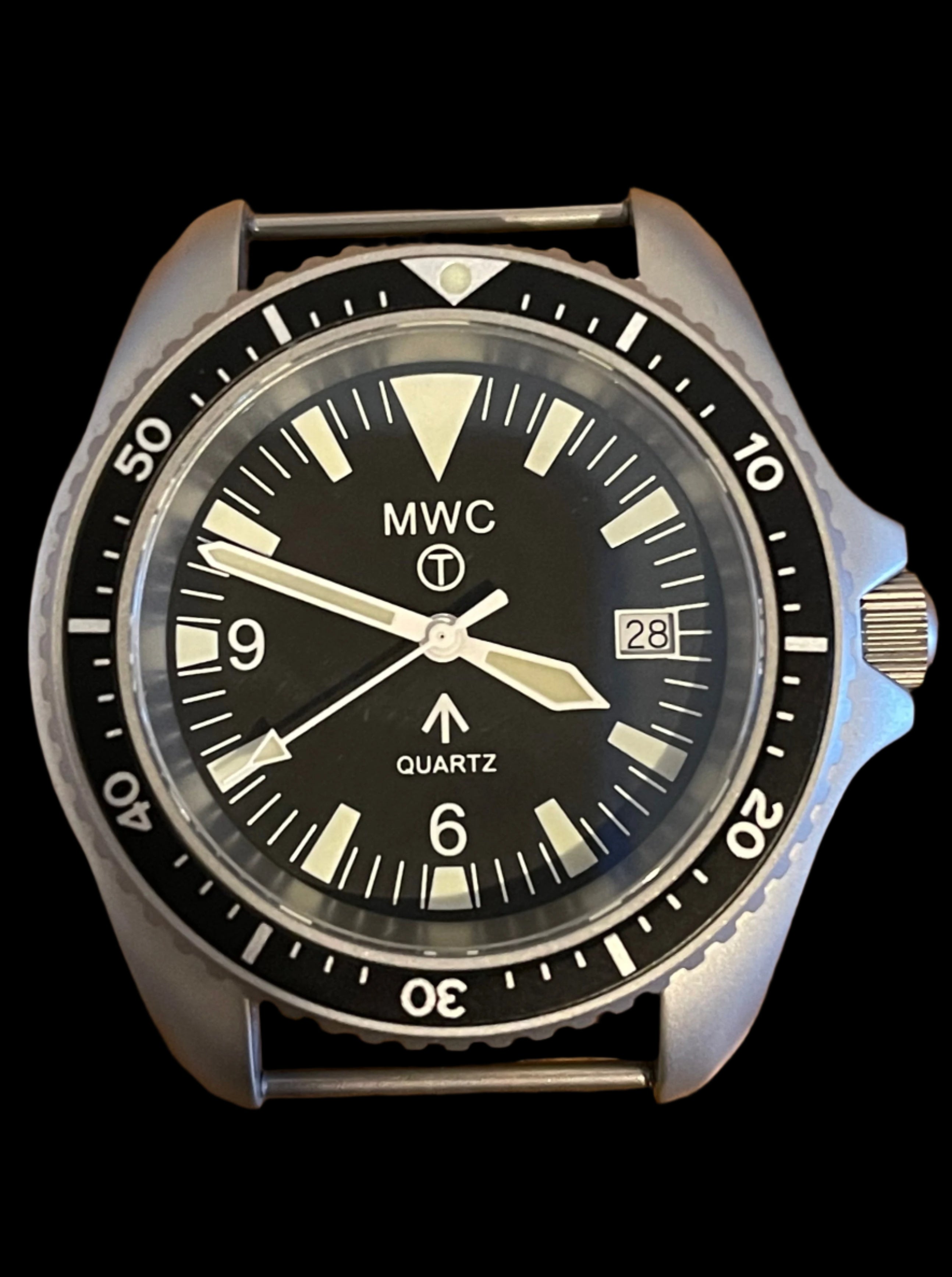 10 x 18mm or 20mm Watch Pins Designed to Create the Appearance of a Military Watch with Fixed Solid Bars