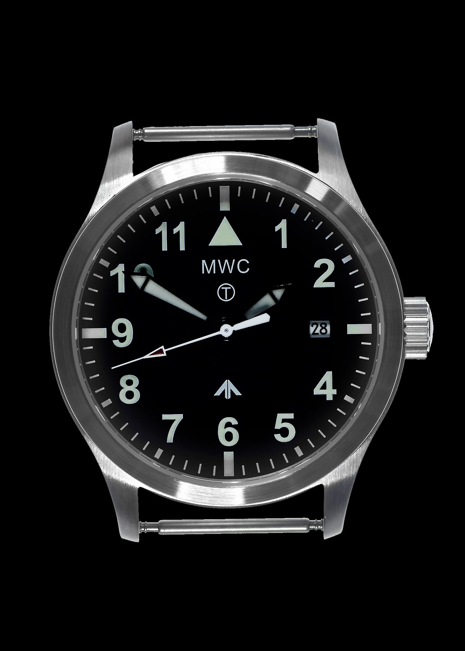 MWC MKIII (100m) 1950's / 60's Pattern Automatic Military Watch in Stainless Steel with Sapphire Crystal