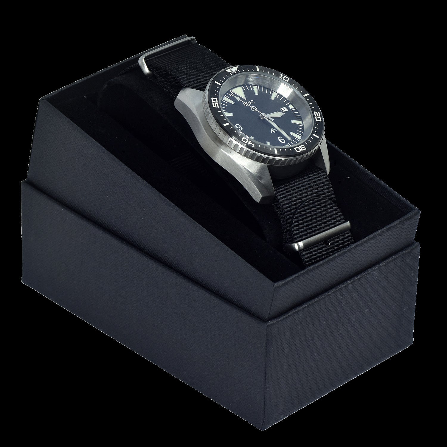 MWC Military Divers Watch Stainless Steel (Automatic) 12 Hour Dial With Sapphire Crystal and Ceramic Bezel