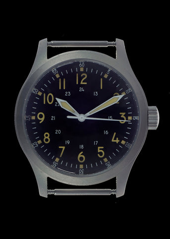 A-17 U.S 1950s Korean War Pattern Military Watch (Mechanical/Quartz Hybrid) with 100m Water Resistance