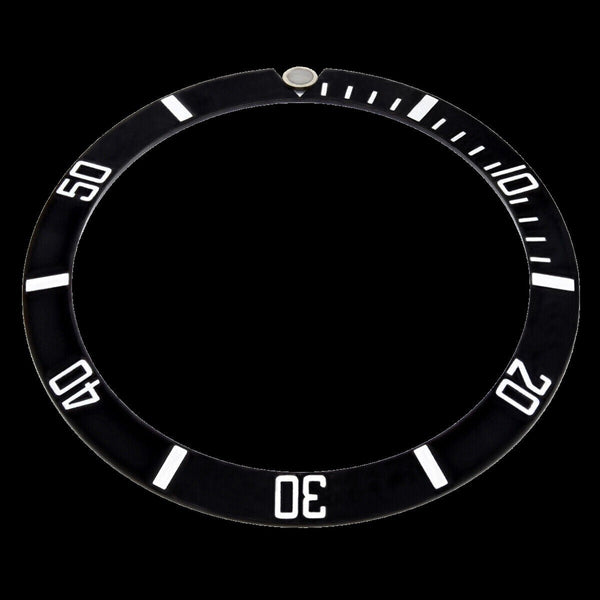 Replacement 2mm Luminous Divers Watch Bezel PIP / DOT fits a wide variety of watch brands