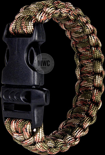 MWC Camouflage Paracord Bracelet