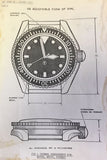 MWC 1999-2001 Pattern Automatic Military Divers Watch with Sapphire Crystal and 60 Hour Power Reserve