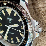 MWC 1970s Pattern Automatic Military Divers Watch with Chromed Case and Sapphire Crystal - Limited Edition of 250 Pieces