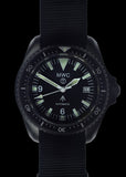 MWC 1999-2001 Pattern Black PVD Automatic Military Divers Watch - Sapphire Crystal and 60 Hour Power Reserve