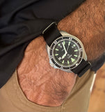 Current NATO Pattern Quartz Military Divers Watch with Ceramic Bezel Insert, Sapphire Crystal and 10 Year Battery Life - NATO STOCK NUMBER NSN 6645-99-157-3496