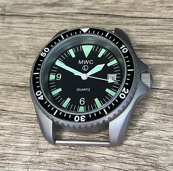Current NATO Pattern Quartz Military Divers Watch with Ceramic Bezel Insert, Sapphire Crystal and 10 Year Battery Life - NATO STOCK NUMBER NSN 6645-99-157-3496