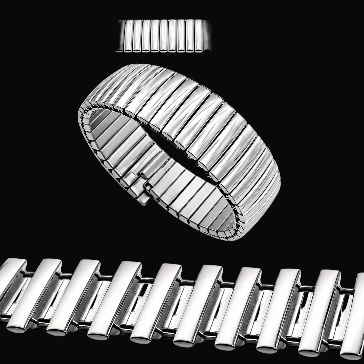 MWC Stainless Steel Expansion Watch Bracelet (Suitable for watches with 20mm Lug Width) (Copy)