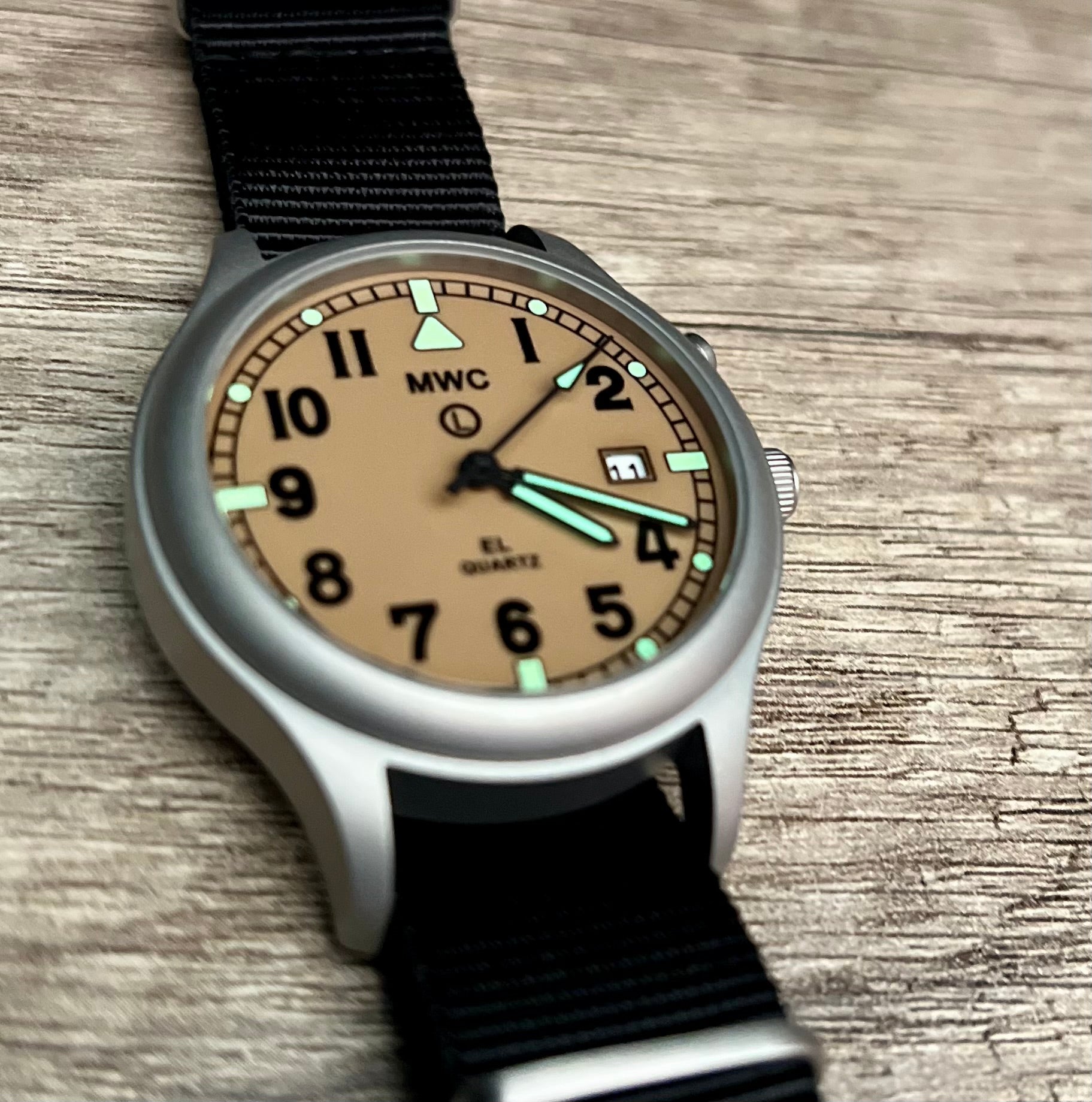 MWC G10EL General Service Watch with Electroluminescent (EL) Backlit Dial