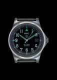 MWC G10 LM Stainless Steel Military Watch (Grey Strap) With Date Window