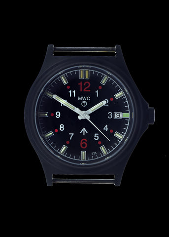 G10SL MKV 200m/660ft Water Resistant Military Watch in Black PVD with GTLS Tritium Light Sources, Sapphire Crystal and 10 Year Battery Life