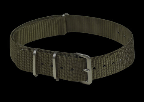 20mm Ribbed Desert NATO Military Watch Strap