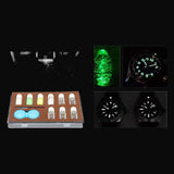 High Quality Luminous Paint Kit for Restoring Watch Hands, Dials, Markers and Bezel PIPs