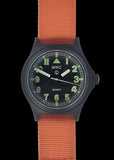 MWC G10 100m / 330ft Water resistant Search and Rescue (SAR) Black PVD Steel Military Watch with Sapphire Crystal - NATO Stock Number: NSN 6645-99-493-1283