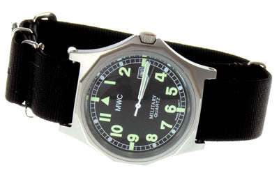 MWC G10 - Remake of 1982 to 1999 Series Watch in Stainless Steel with Plexiglass Acrylic Crystal and Battery Hatch