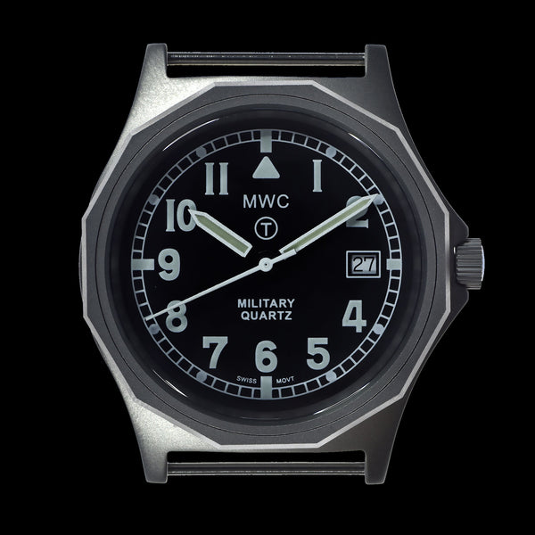 MWC G10 - Remake of 1982 to 1999 Series Watch in Stainless Steel with Plexiglass Acrylic Crystal and Battery Hatch