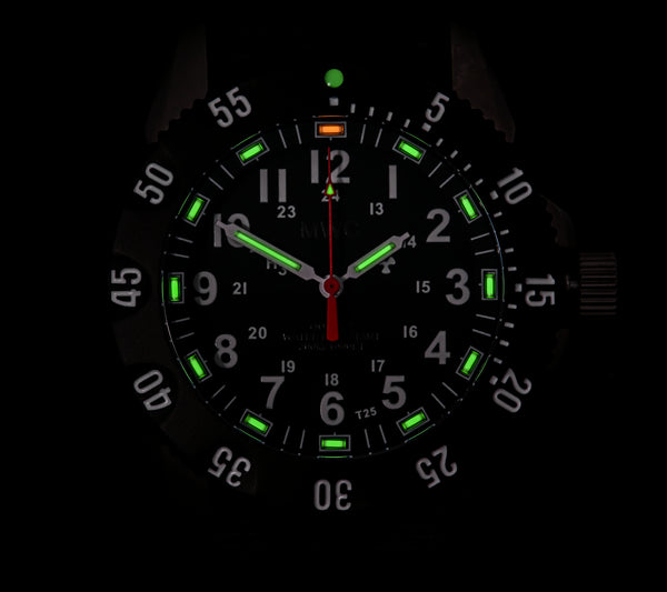 MWC P656 Latest Titanium Tactical Series Watch with GTLS Tritium and Ten Year Battery Life