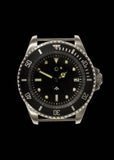 MWC 300m / 1000ft Stainless Steel Quartz Military Divers Watch with 10 Year Battery Life