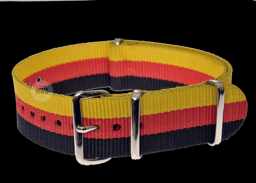 18mm German "Bund" NATO Military Watch Strap