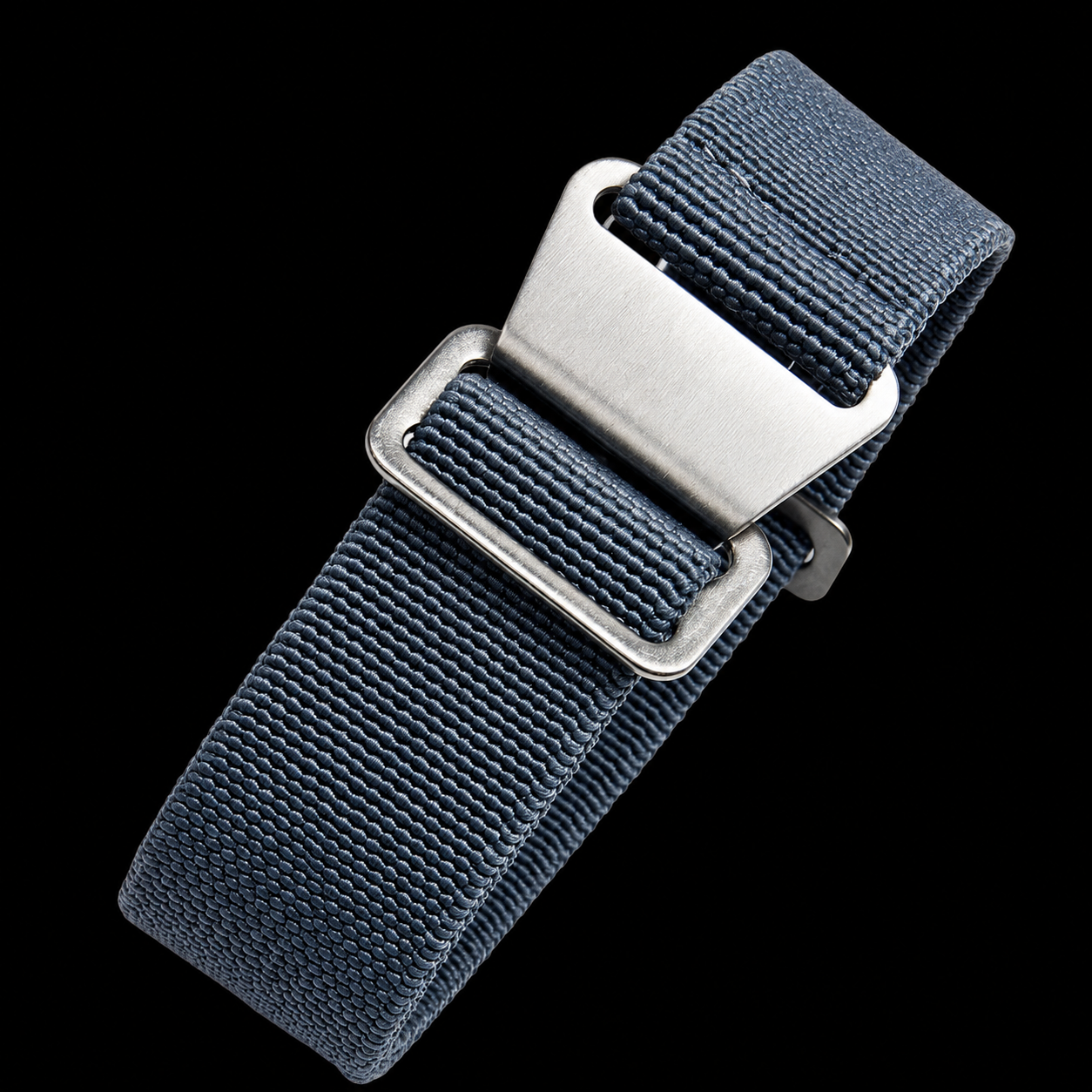 20mm Elasticated French Navy and Special Forces Strap in NATO Grey