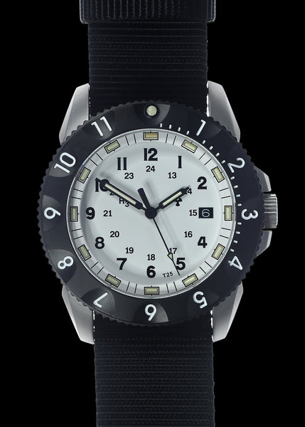 MWC P656 2025 Model Stainless Steel Tactical Series Watch with GTLS Tritium, Sapphire Crystal and Ten Year Battery Life