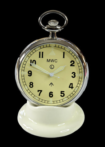 Aeschbach WW2 Pattern German Airforce (Luftwaffe) 17 Jewel Hand Wound Military Pocket Watch