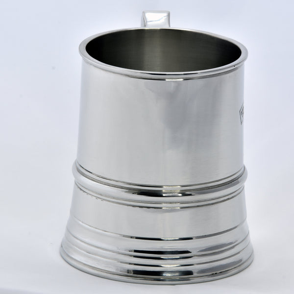 James Yates - One Pint Royal Marines Solid Pewter Tankard - Identical weight and dimensions as the manufacturers 19th century originals