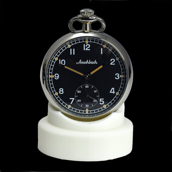 Pocket Watch Stand in White - Ideal to Display a Pocket Watch When it's not in Use on a Desk, Table or Cabinet