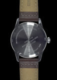 MWC Classic 40mm Stainless Steel Aviator Watch with Hybrid Movement and 100m Water Resistance