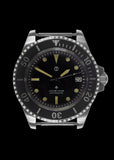 MWC 21 Jewel 1980s Pattern 300m Automatic Military Divers Watch with Sapphire Crystal and a Black and a Grey NATO Strap