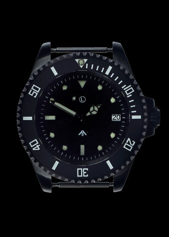 MWC 24 Jewel PVD 300m Automatic Military Divers Watch with Ceramic Bezel and Sapphire Crystal