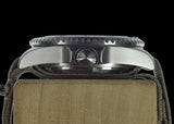 MWC 24 Jewel U.S Pattern 300m Automatic Military Divers Watch with Sapphire Crystal and Ceramic Bezel on a NATO Webbing Strap