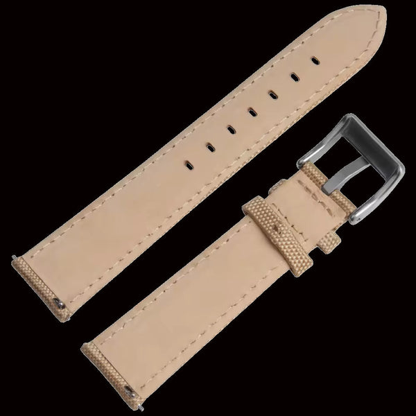 20mm Khaki Sailcloth CORDURA® Watchstrap