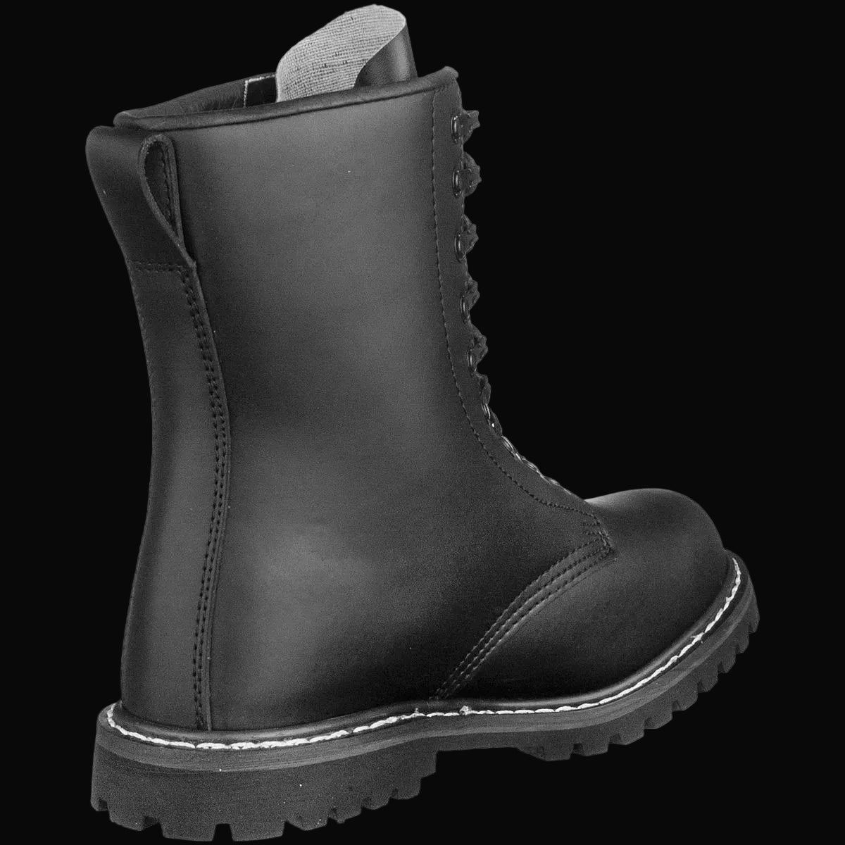High Quality Classic German Pattern Para Boots "Springerstiefel" Leather Military Boots - Surplus Stock to One Pair to Clear Size 7