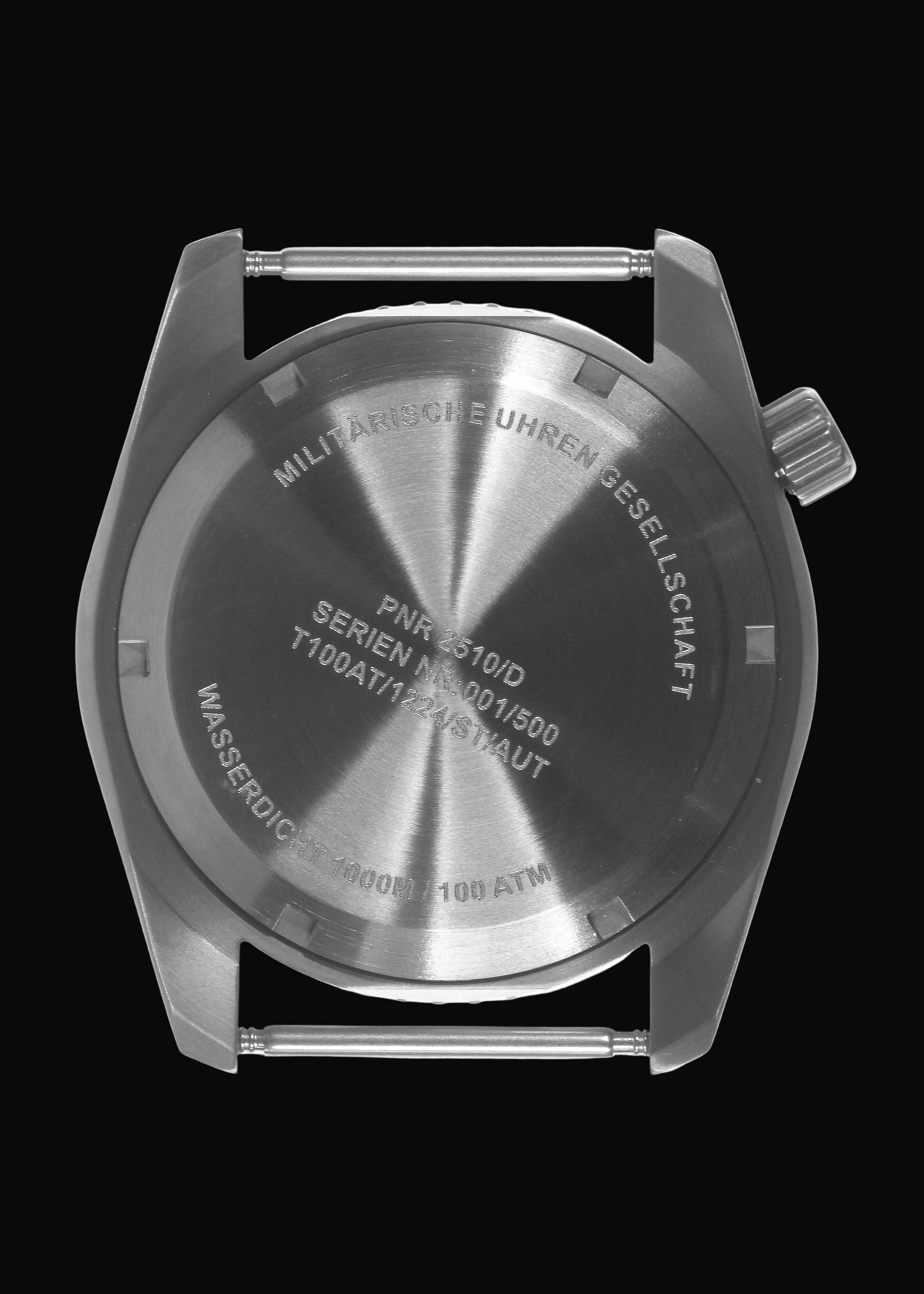 MWC "Depthmaster" 100atm / 3,280ft / 1000m Water Resistant Military Divers Watch in a Titanium Case with a Helium Escape Valve (Automatic)