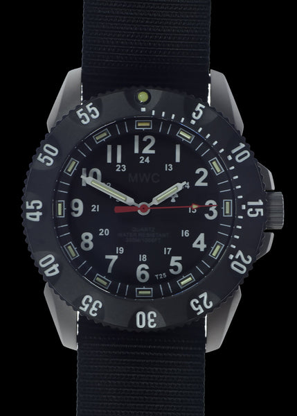 MWC P656 Latest Model Titanium Tactical Series Watch with GTLS Tritium and Ten Year Battery Life (Non Date Version)