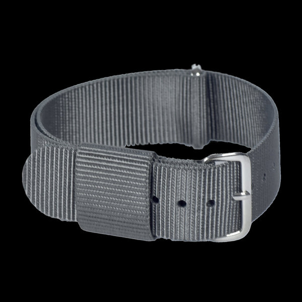 18mm Grey US Pattern Nylon Webbing Military Watch Strap