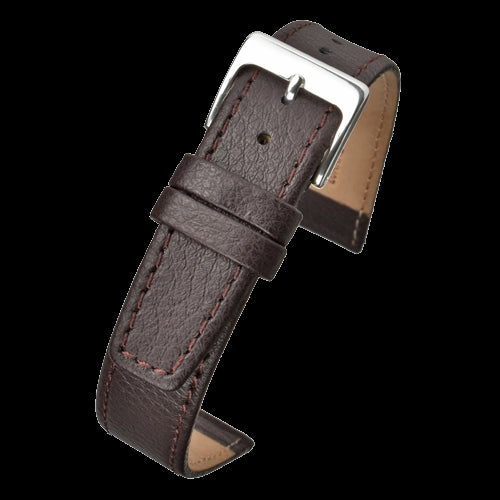 22mm Brown Buffalo Hide Watch Strap