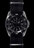 Military Divers Watch Stainless Steel (Automatic) 12/24 Hour Dial with Sapphire Crystal and Ceramic Bezel