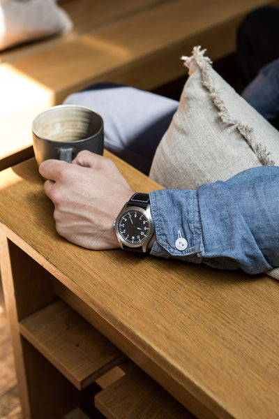 MWC 1940s Pattern Classic 46mm Limited Edition XL Military Pilots Watch  - 2018 to 2021 Model Reduced to Clear