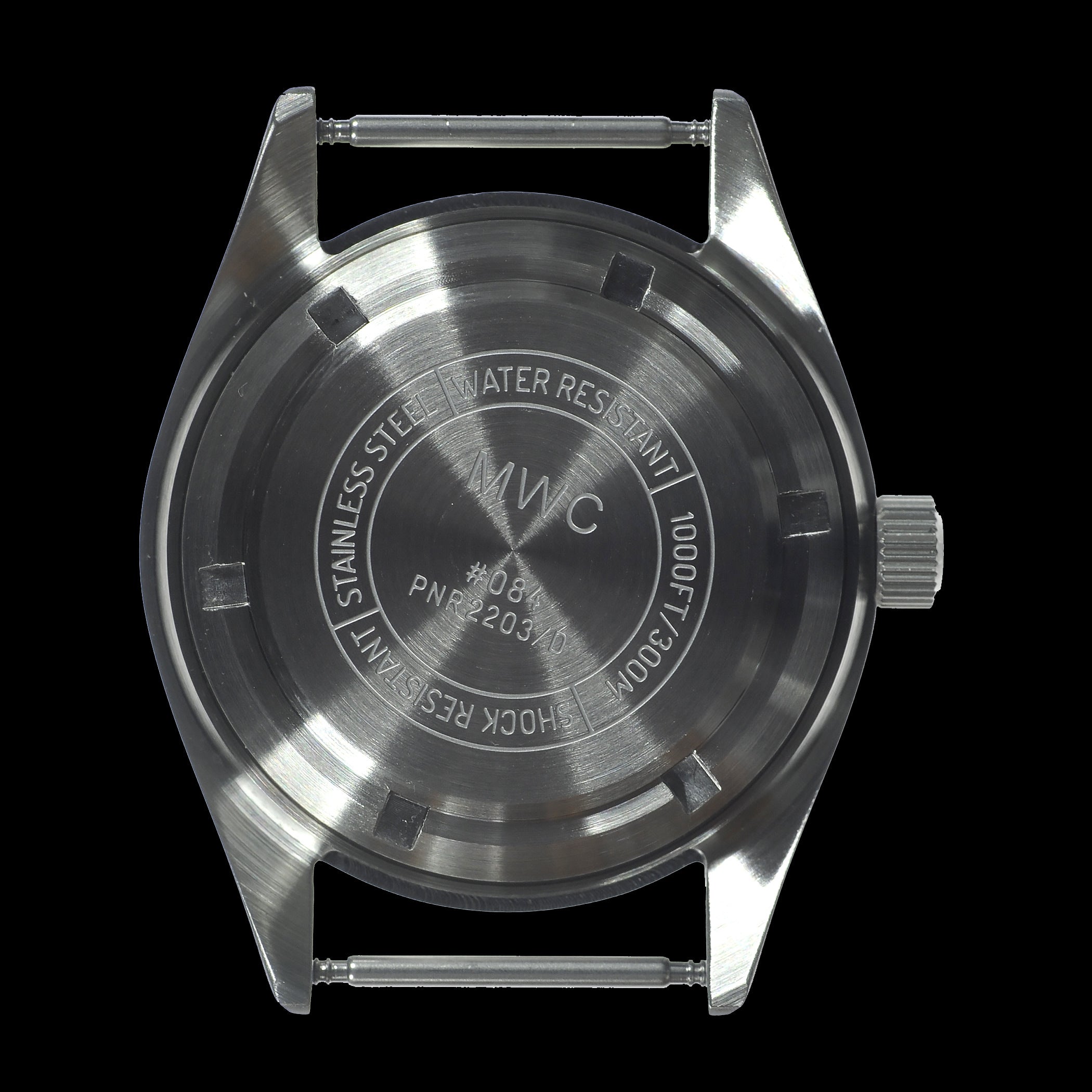 MWC Classic 1960s Pattern Automatic Dual Time Zone Divers Pattern Watch with Luminova and Sapphire Crystal